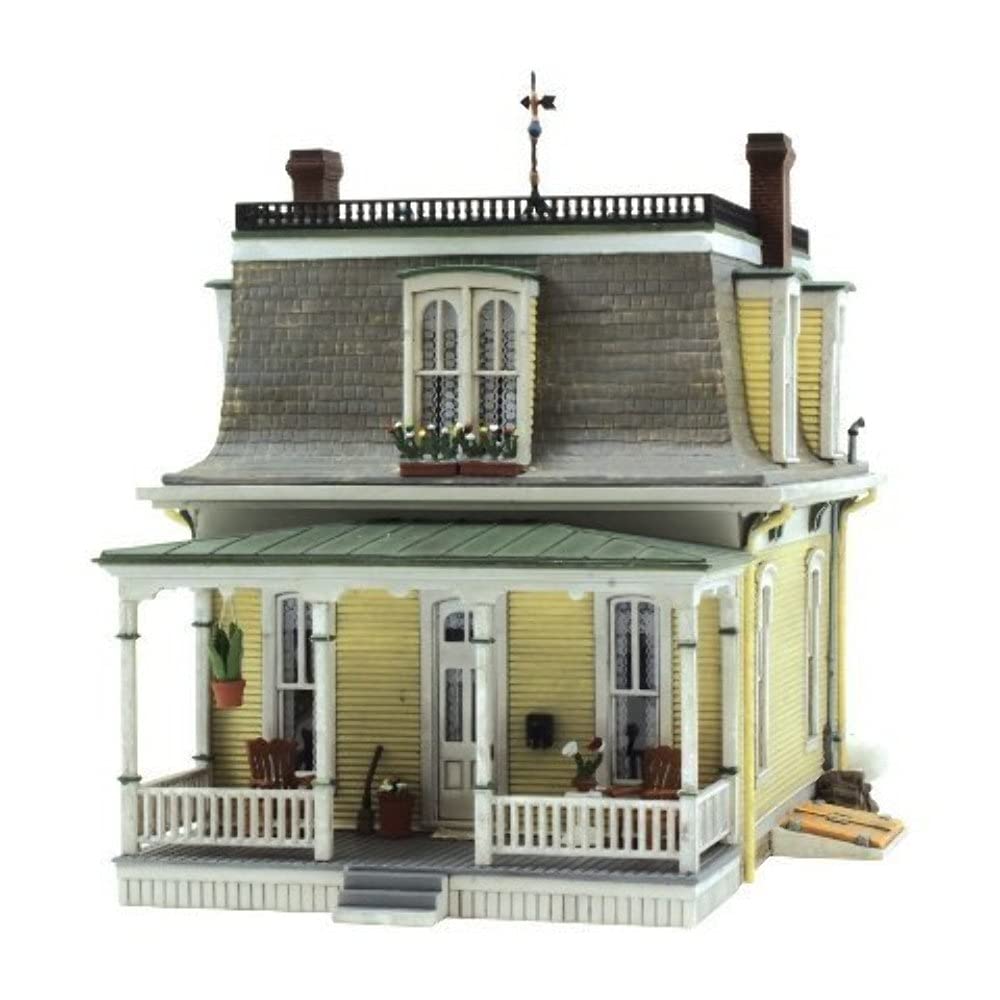 WOODLAND SCENICS BR4939 Home Sweet Home N Scale Model Building Kit - Perfect for Model Train Layouts & Diorama Displays