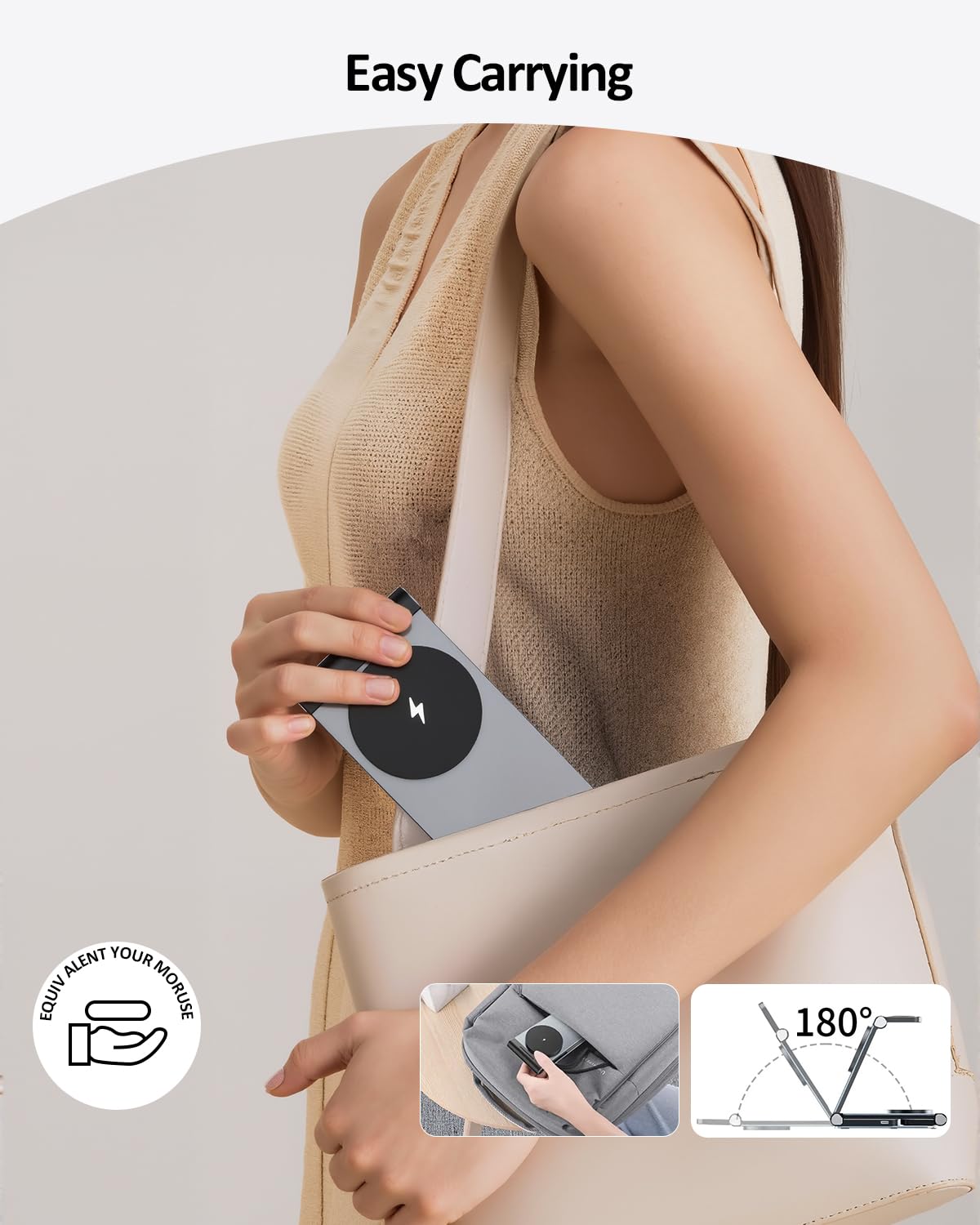 15W Fast Wireless Charger with Sleep-Friendly Adaptive Light - Compatible with iPhone 16/15/14/13/Pro/XS/8 Plus, Samsung Galaxy S23/S22/S21/Note 20, Google Pixel - Black | Perfect for Bedside, Office & Travel Charging