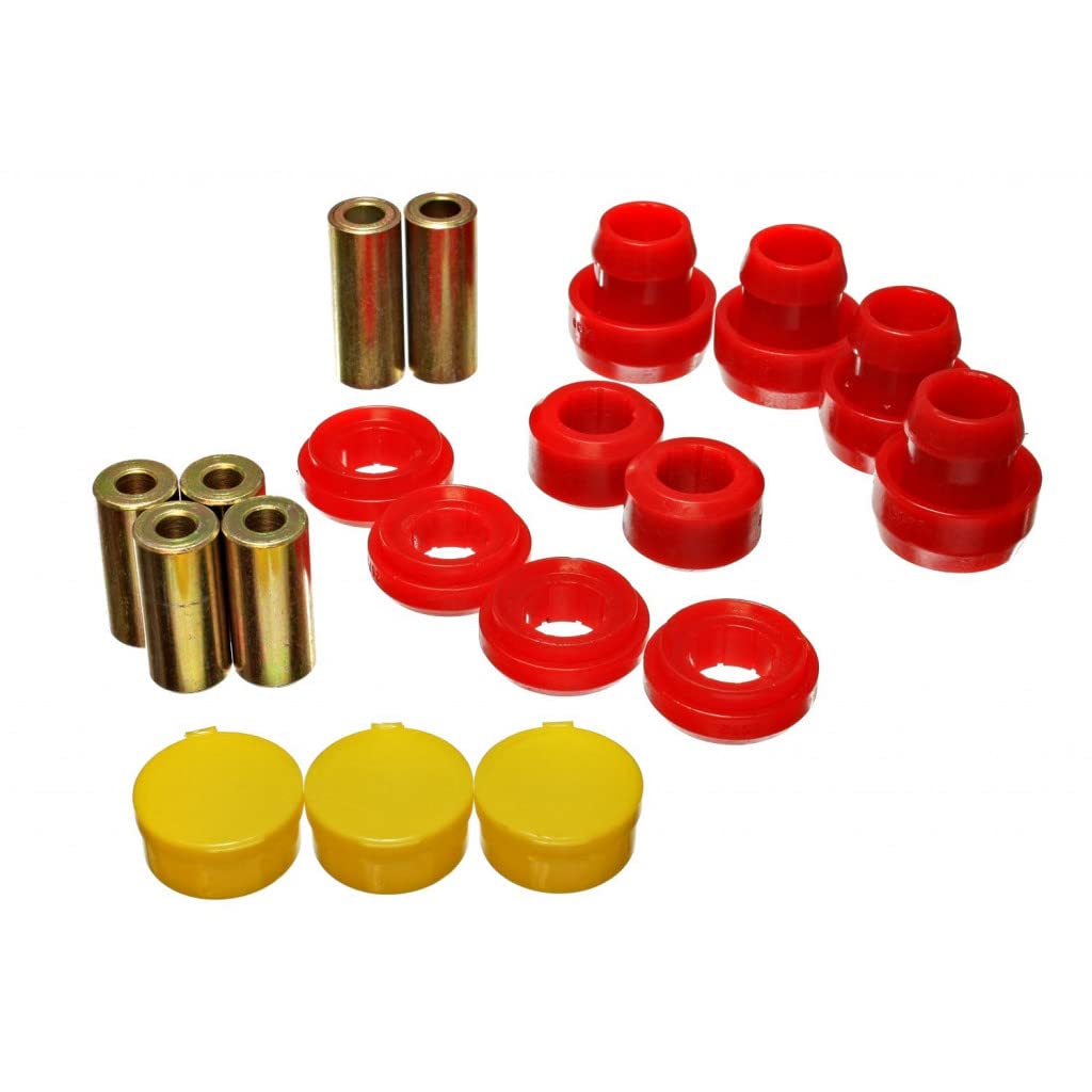 Energy Suspension Control Arm Bushing Set Front Red 16.3119R for Honda Prelude 1997-2001 | Performance Suspension Upgrade for Smoother Ride & Better Handling