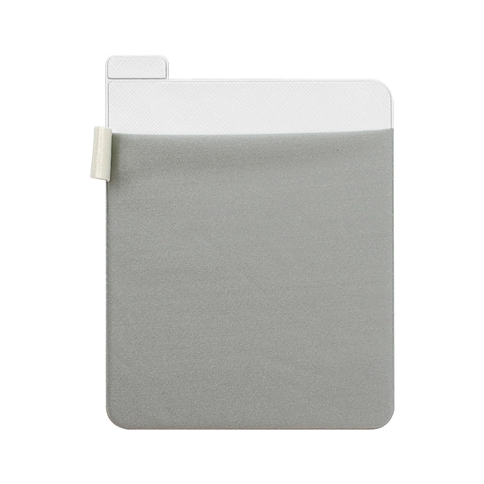 Portable Stick-On Pouch Holder for External Hard Drives & Laptop Accessories - Compact Storage Organizer for Travel, Office & Home Use