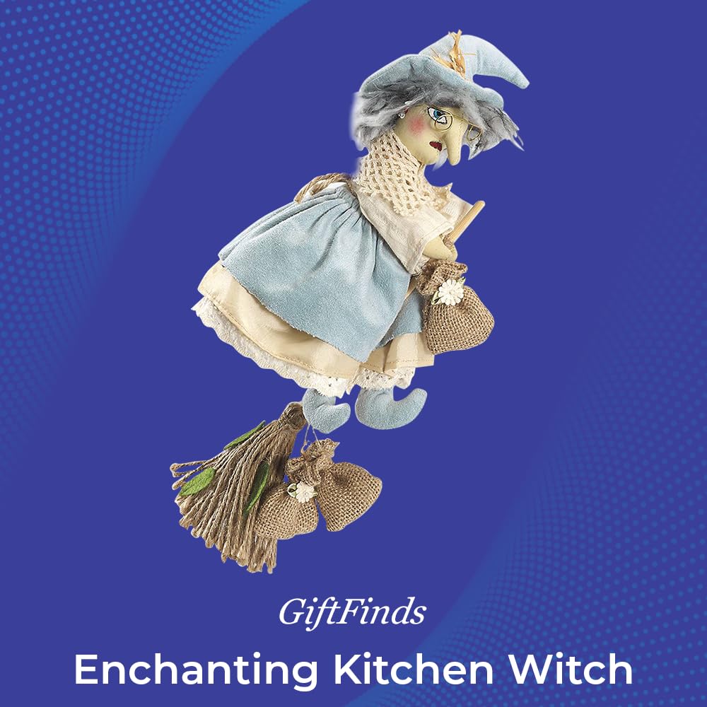 Enchanting Kitchen Witch Doll for Good Luck & Cooking - 13