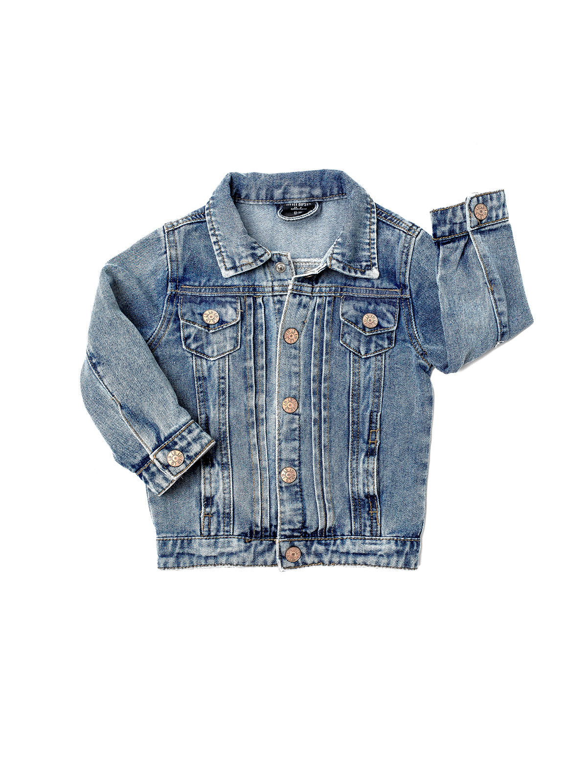 Stylish Women's Denim Jacket - Classic Blue Denim Coat with Button Front & Pockets | Perfect for Casual Outfits, Layering & Outdoor Activities