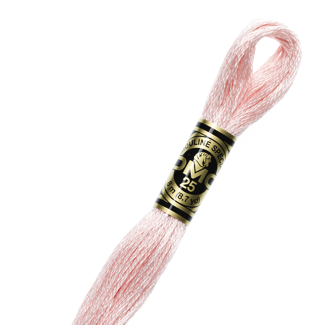 DMC 3713 100% Cotton Embroidery Floss - 6 Stranded Skein for Cross Stitch, Needlepoint & Hand Sewing - Perfect for DIY Crafts, Scrapbooking & Home Decor Projects