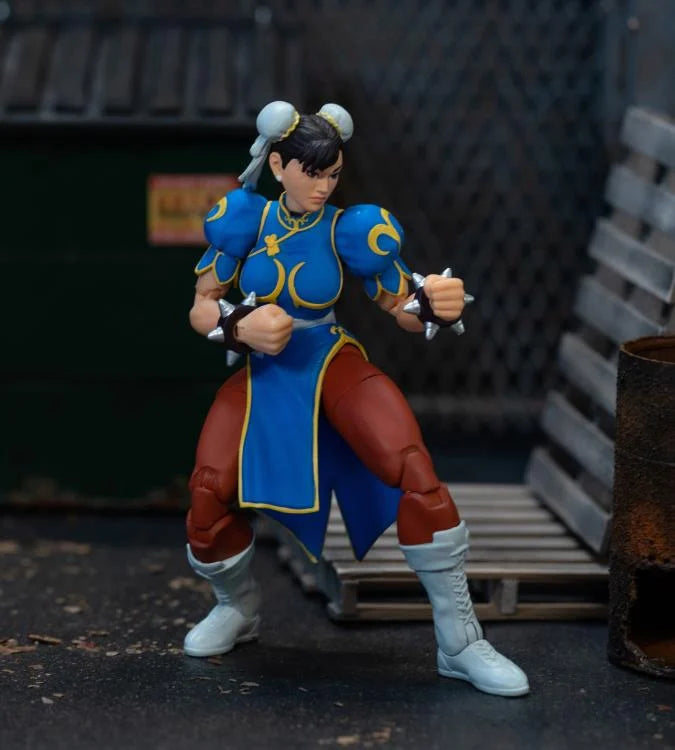 Street Fighter Chun Li 1/12 Scale Collectible Action Figure - Perfect for Display, Gaming Battles & Anime Fans Collection