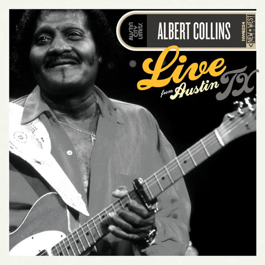 Albert Collins - Live from Austin TX - Double Vinyl LP Record | Blues Music Album | Perfect for Music Collectors & Vinyl Enthusiasts | Great for Home Listening & Gifts