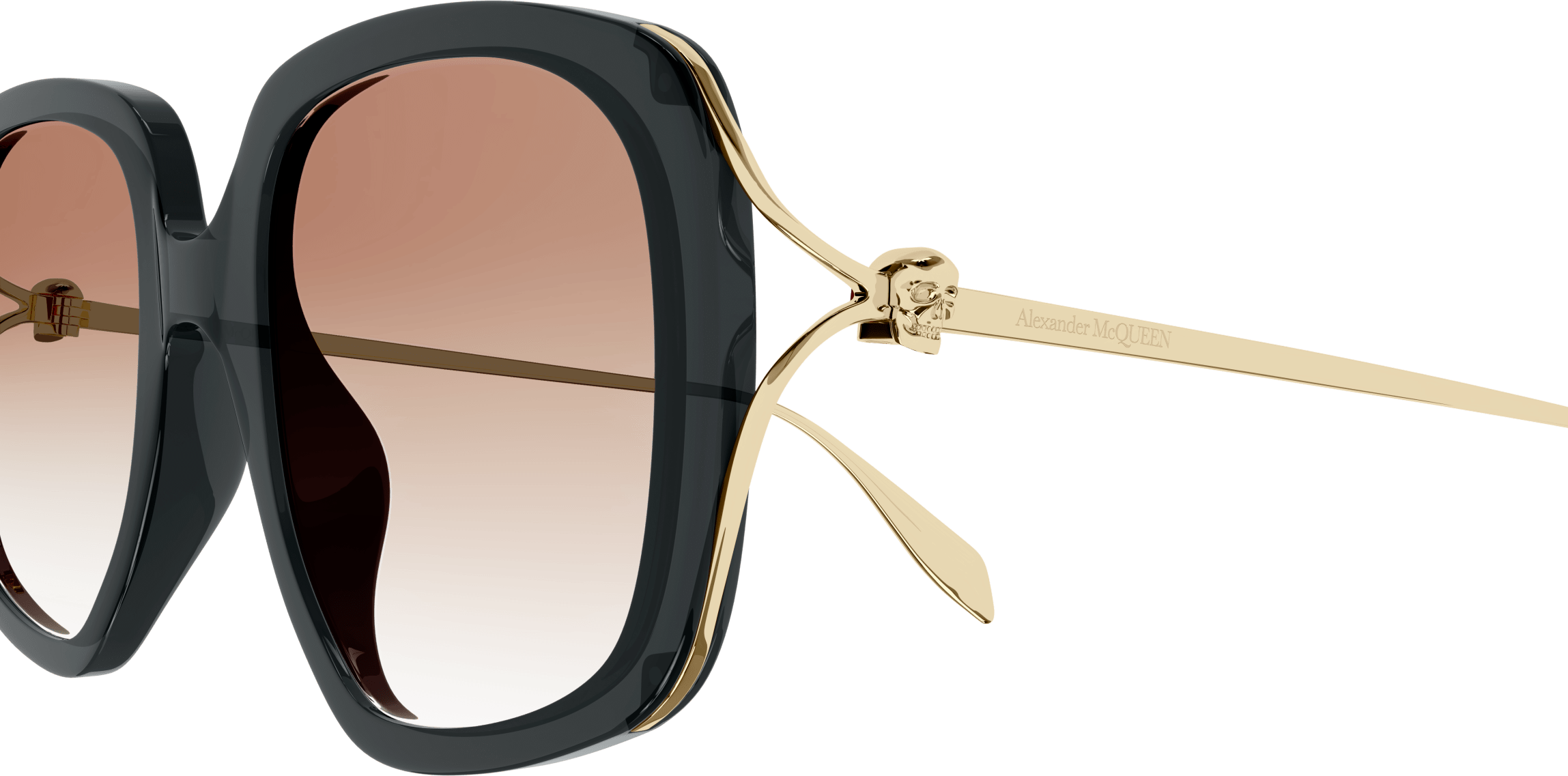 Alexander McQueen AM0374S Sunglasses - Luxury Designer Shades for Men & Women - Perfect for Outdoor Activities, Travel & Fashion