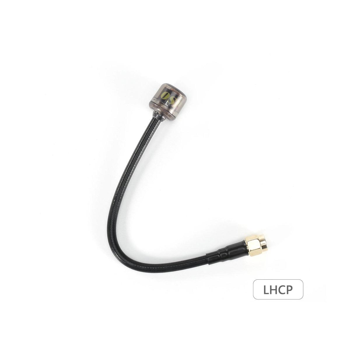 FlyFishRC Osprey 5.8GHz 150mm RP-SMA Antenna LHCP for FPV Drones - Black - Perfect for Long-Range FPV Flying and HD Video Transmission