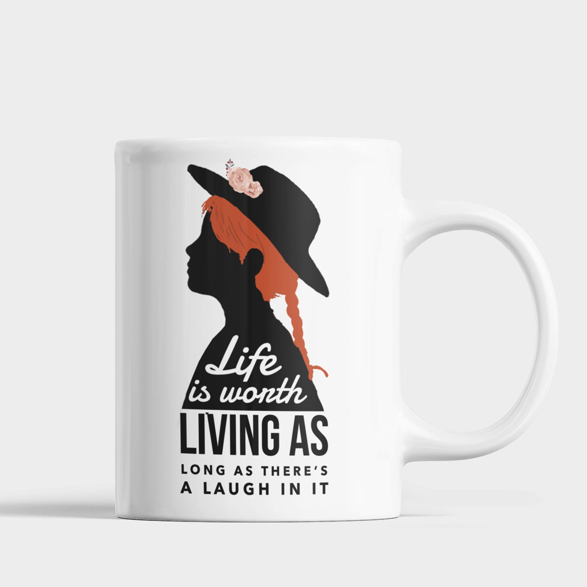 Custom Anne of Green Gables Coffee Mug - 15oz Inspirational Quote Mug with Anne Shirley & Avonlea Design - Perfect for Tea, Coffee Lovers & Book Club Gifts