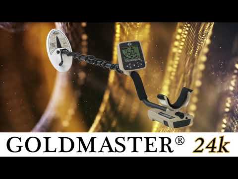 Garrett GOLDMASTER 24k Metal Detector with 6 x 10 DD Waterproof Search Coil, Headphones & Recharge System - Professional Gold Prospecting, Beach Hunting & Treasure Detection for Outdoor Adventures