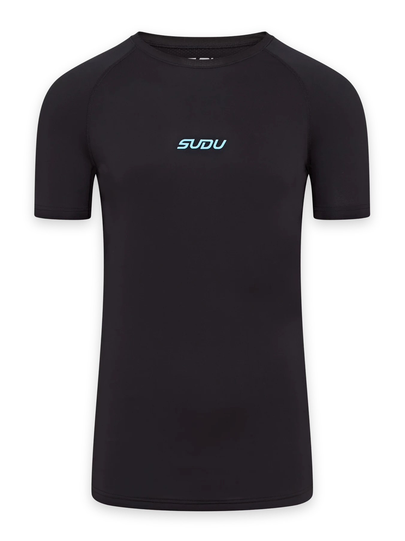 SRB SS 01 Men's Performance Short Sleeve Baselayer Shirt - Moisture Wicking, Breathable, Quick Dry - Black - Ideal for Hiking, Running, Cycling & Outdoor Activities
