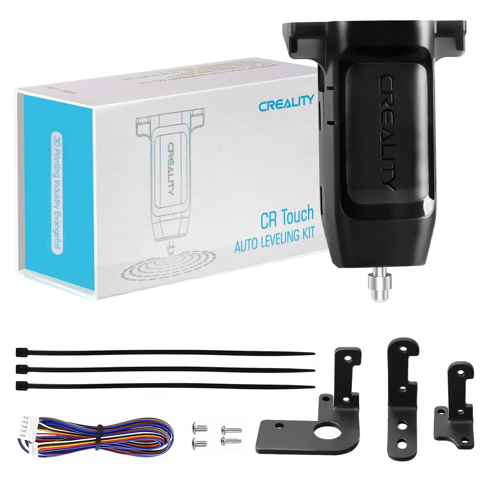 Creality Official CR Touch Auto Leveling Sensor Kit for Ender 3, Ender 3 V2, Ender 3 Pro, Ender 5 & CR-10 3D Printers - Compatible with 32-Bit V4.2.2/V4.2.7 Mainboard - Perfect for Precise 3D Printing & Bed Leveling