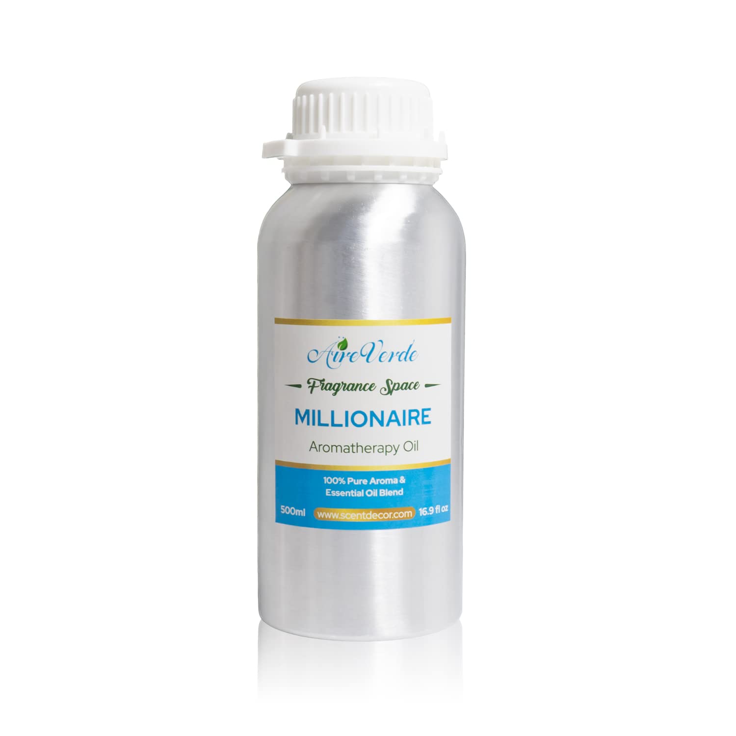 Luxury Hotel Scented Aromatherapy Essential Oil Diffuser Refill - 500ml Marriott-Inspired Millionaire Fragrance Oil for Home, Spa & Office Relaxation