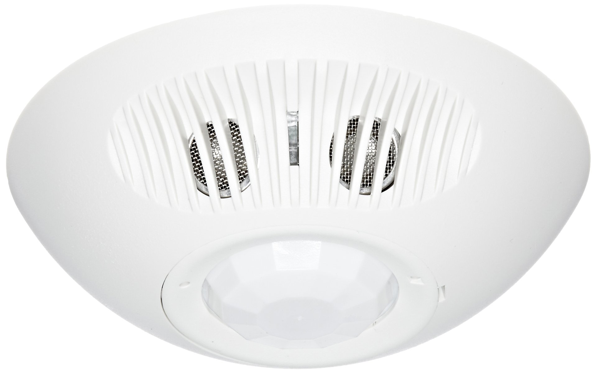 Hubbell ATD1000C Ceiling Mount Motion Sensor - White Ultrasonic & PIR Occupancy Detector with 1000 sq ft Range for Smart Lighting Control in Offices, Warehouses & Restrooms
