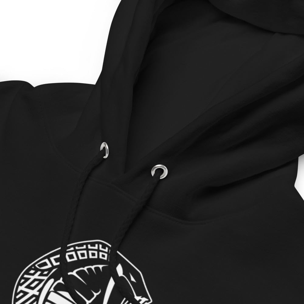 Personalized Shelby Snake Logo Fleece Hoodie - Unisex Pullover Sweatshirt | Custom Muscle Car Gift for Racing Enthusiasts | Perfect for Car Shows, Racing Events & Casual Wear