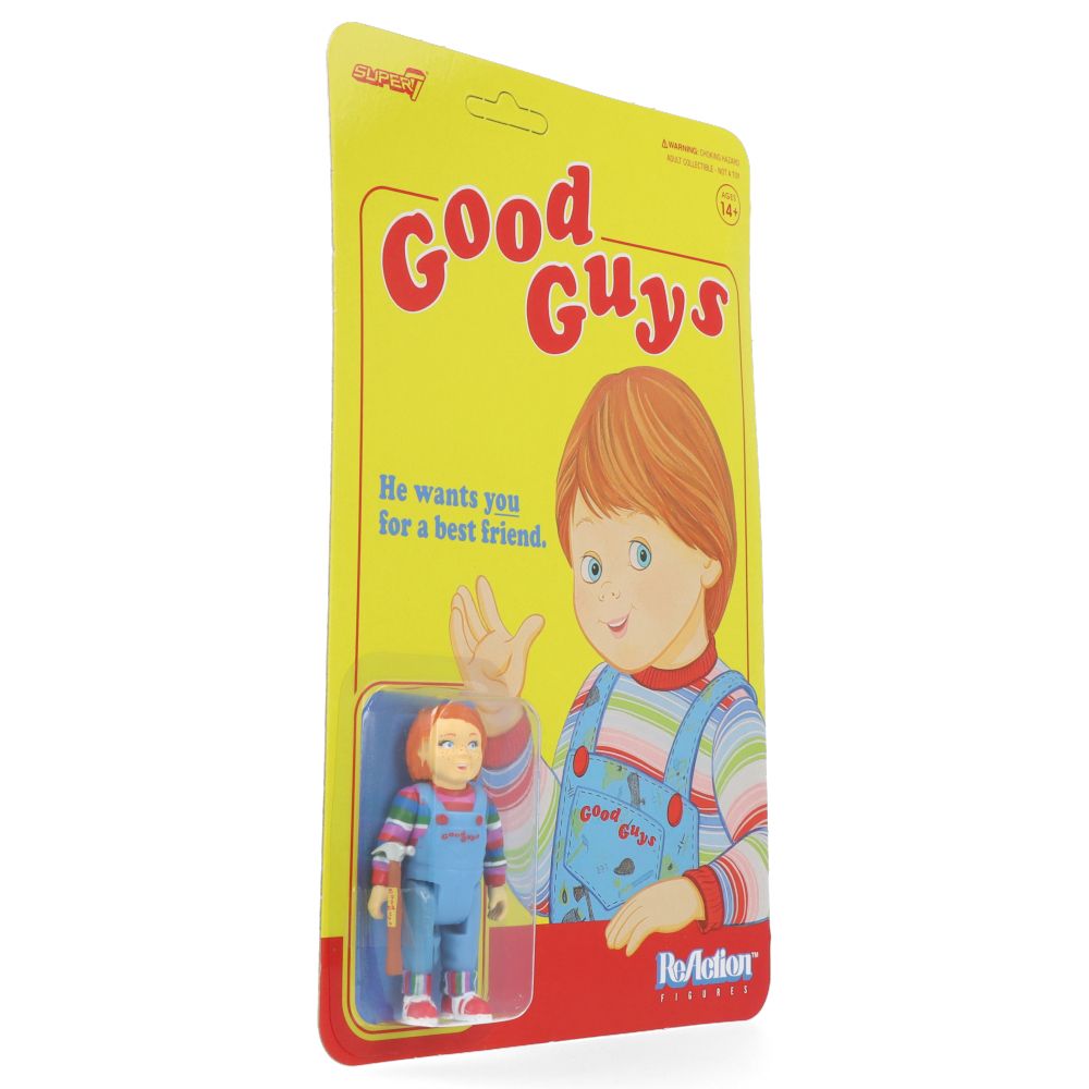 Chucky Good Guys ReAction Figure - Horror Movie Collectible for Halloween Decor & Scary Display