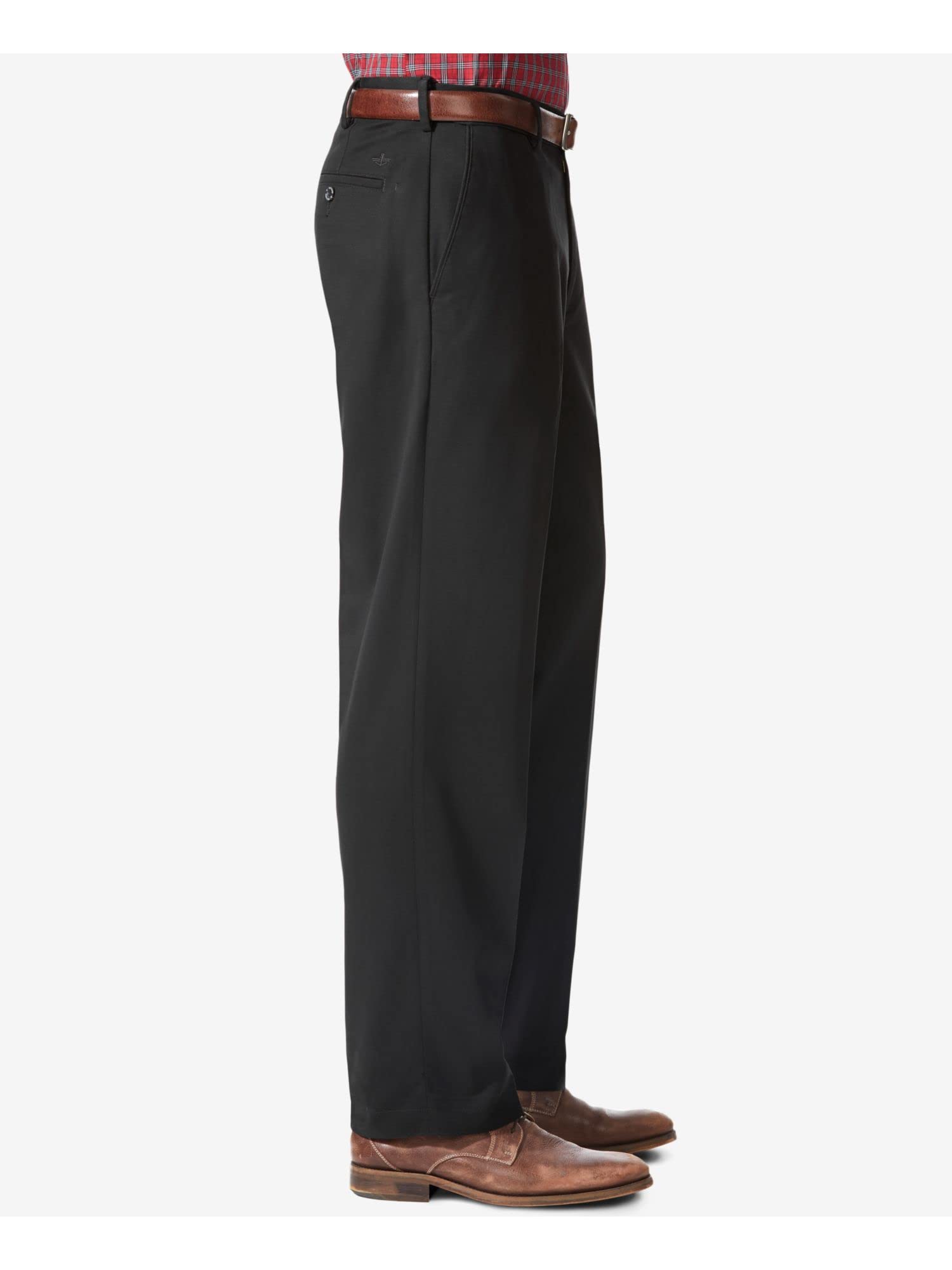 Dockers Men's Relaxed Fit Comfort Khaki Pants - Casual Work Pants for Office & Travel | Comfortable Stretch Fabric for All-Day Wear