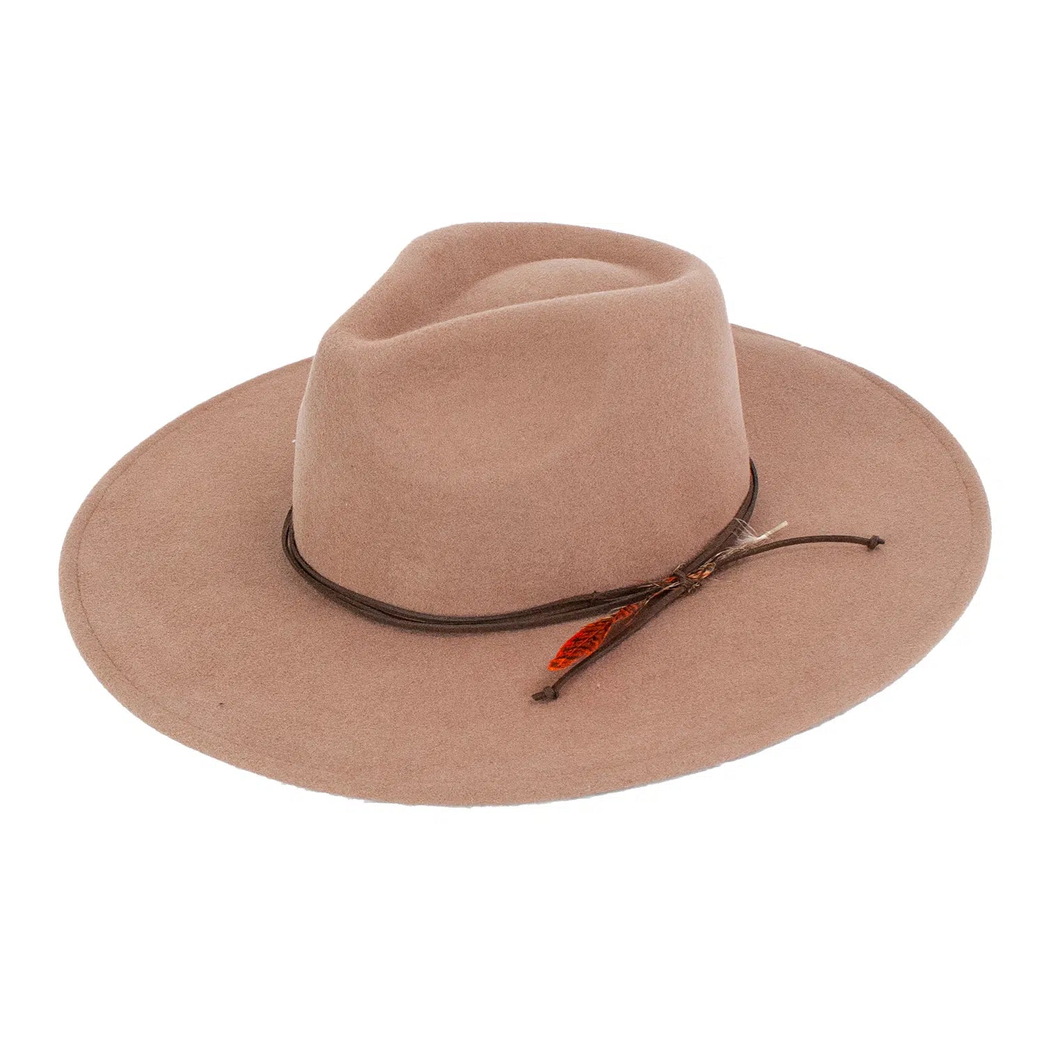 Westbury Hat for Women & Men - Stylish Brown Fedora with Wide Brim - Perfect for Outdoor Activities, Beach, Sun Protection & Fashion Accessories