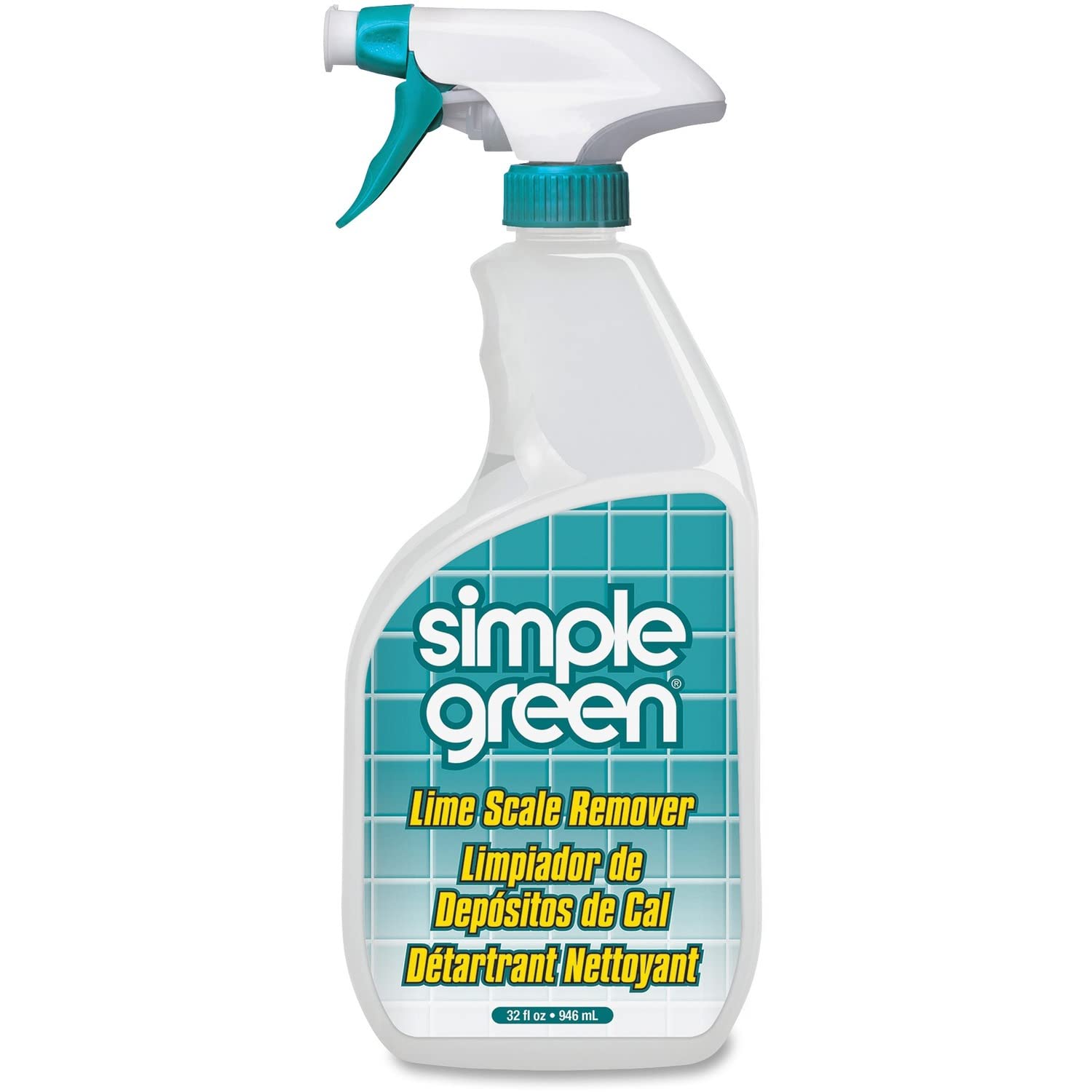 Sunshine Makers 50032 Lime Scale Remover - Wintergreen Scent, 32oz Bottle (12 Pack) - Powerful Bathroom & Kitchen Cleaner for Shower, Sink, Faucet & Tile
