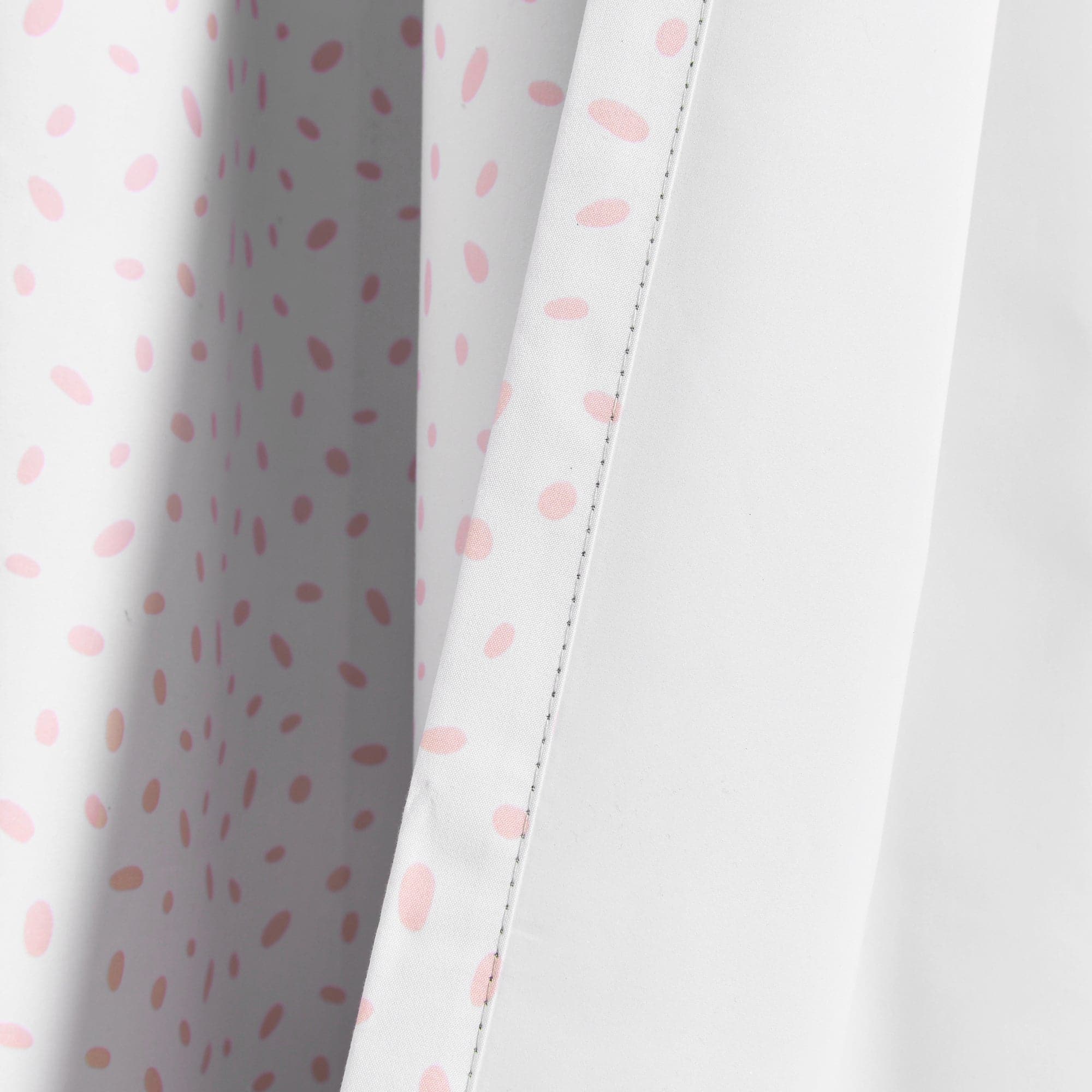 Pixie Fox Geo Blackout Window Curtain Panel - Blackout Curtains for Bedroom, Living Room & Nursery - Light Blocking Thermal Insulated Drapes for Better Sleep & Energy Efficiency