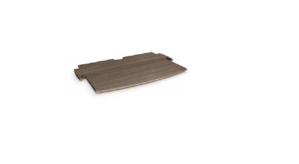 Legaré Furniture Deep Printer Shelf - Grey Driftwood Finish, Home Office Storage Organizer for Printer, Scanner, and Supplies | Perfect for Modern Workspaces and Small Offices