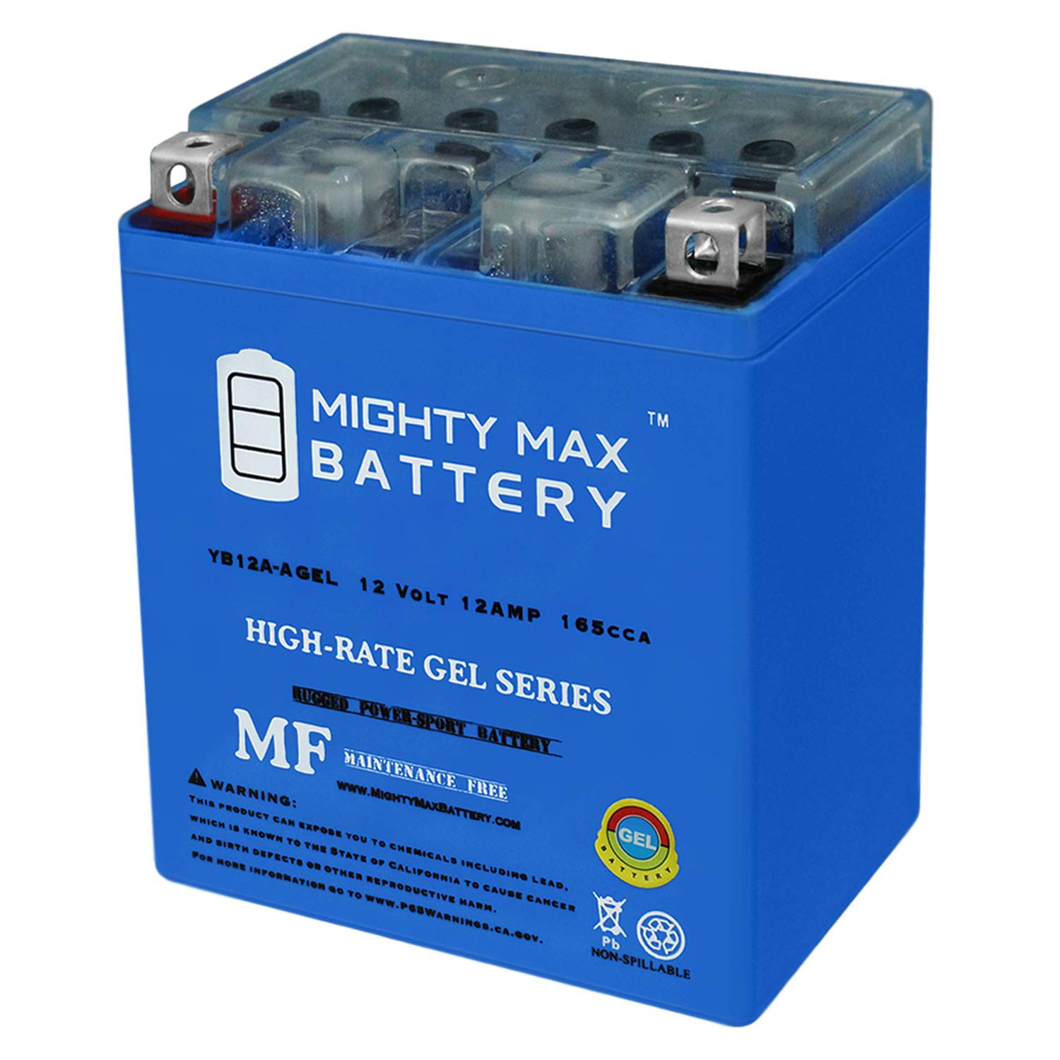 Mighty Max 12V 12AH 165CCA GEL Replacement Battery for BM-UT12C - Compatible with Power Wheels, Scooters, and Mobility Devices - Perfect for Outdoor Toys, Medical Equipment, and Backup Power Systems