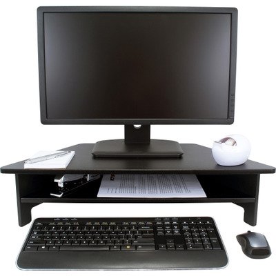 VCTDC050 - Victor High Rise Monitor Stand for Desk, Adjustable Ergonomic Computer Stand - Perfect for Home Office, Gaming Setup & Workspace Organization