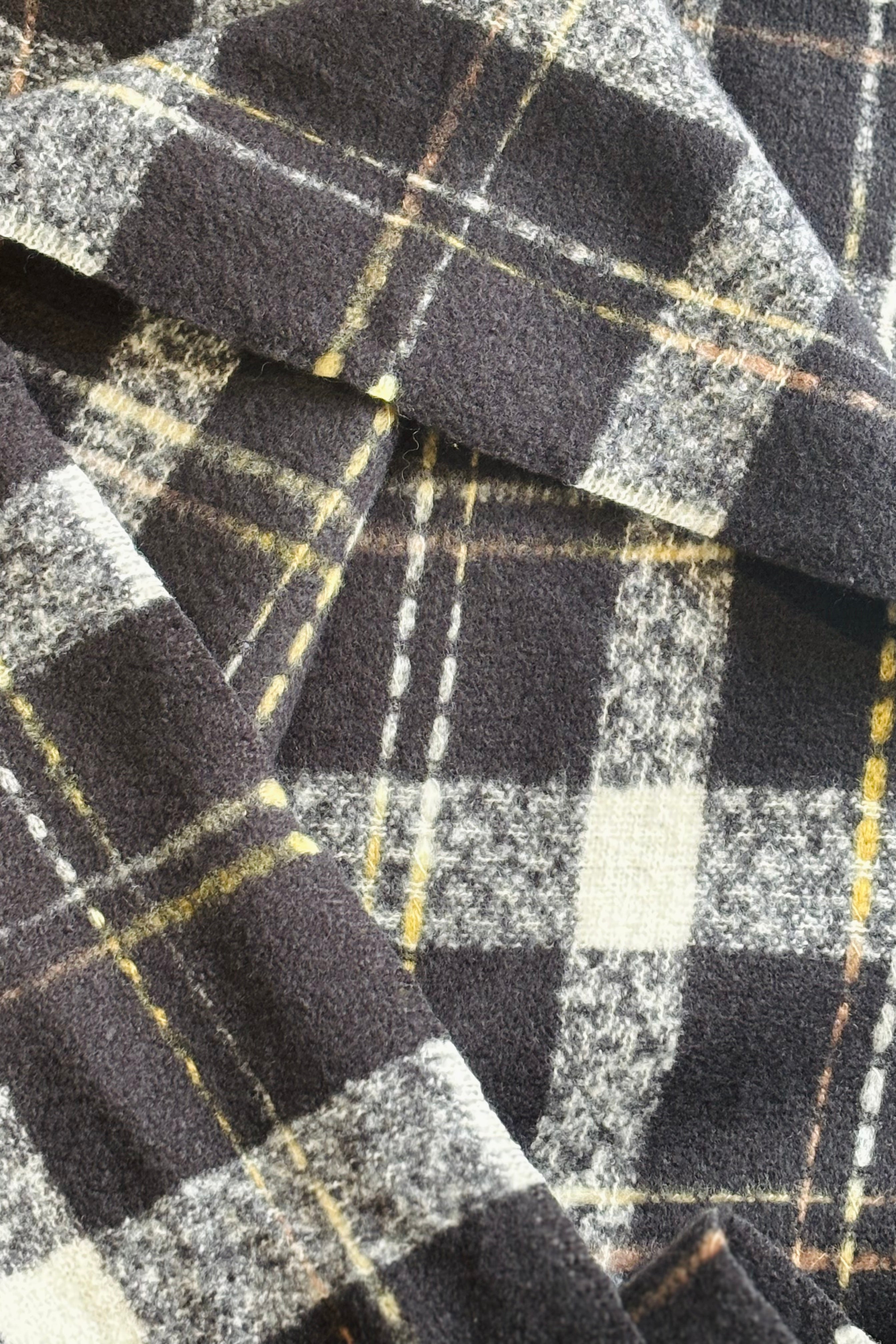 Josie Black Scarf - Soft & Stylish Women's Fashion Accessory for Winter, Fall & Everyday Outfits