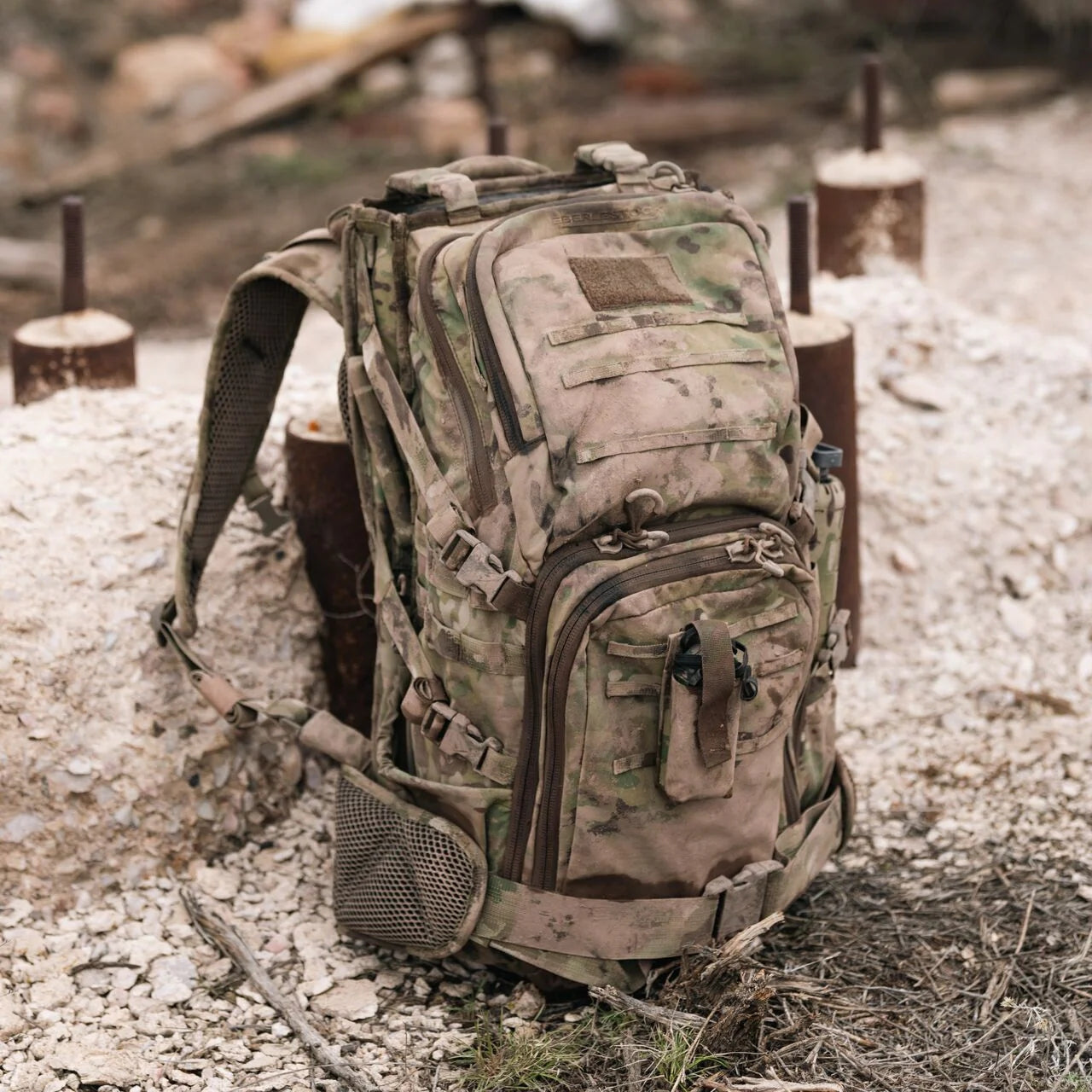 Eberlestock X31 LoDrag II Tactical Backpack with 34-Inch Weapon Scabbard - Durable Military Hunting Pack for Outdoor Adventures, Camping & Tactical Missions