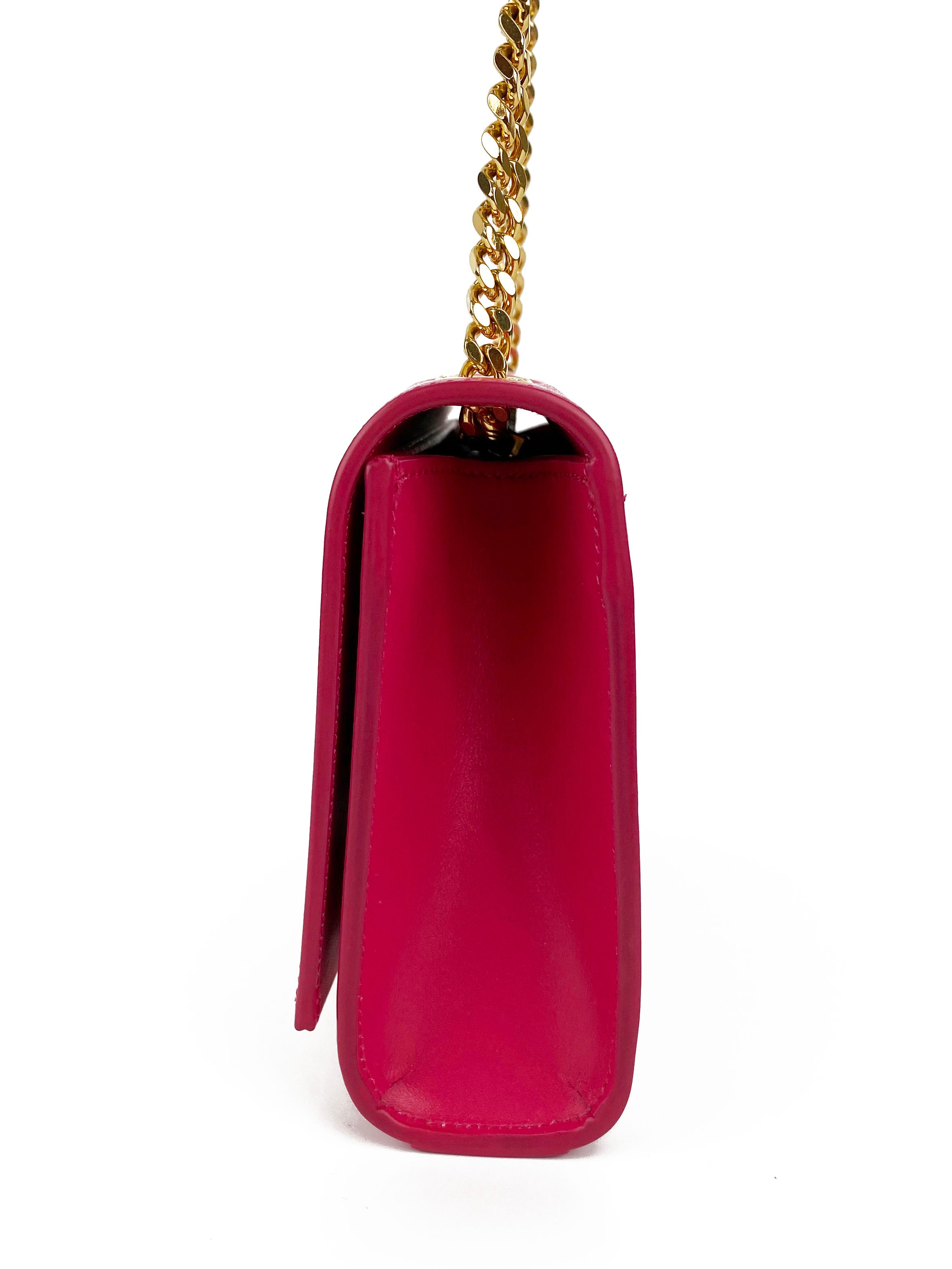 Saint Laurent Small Hot Pink Kate Bag - Luxury Crossbody Purse for Women | Perfect for Evening Parties, Date Nights & Special Occasions
