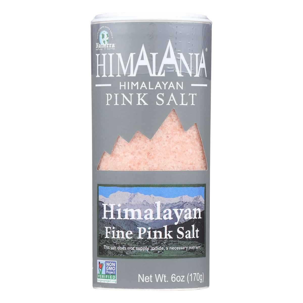Himalayan Pink Salt Grinder - 100% Natural Gourmet Sea Salt for Cooking, Seasoning & Finishing - Perfect for Steak, Salad & Desserts
