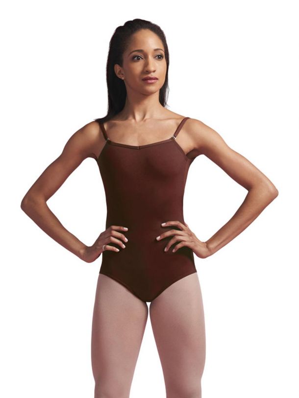 Capezio TB1420 Adjustable Strap Camisole Leotard for Ballet, Dance & Gymnastics - Comfortable & Supportive for Practice & Performances