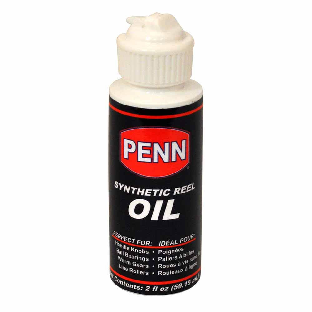 Penn 4oz Fishing Reel Oil - Premium Lubricant for Smooth Casting & Long-Lasting Performance - Ideal for Saltwater & Freshwater Fishing Gear Maintenance