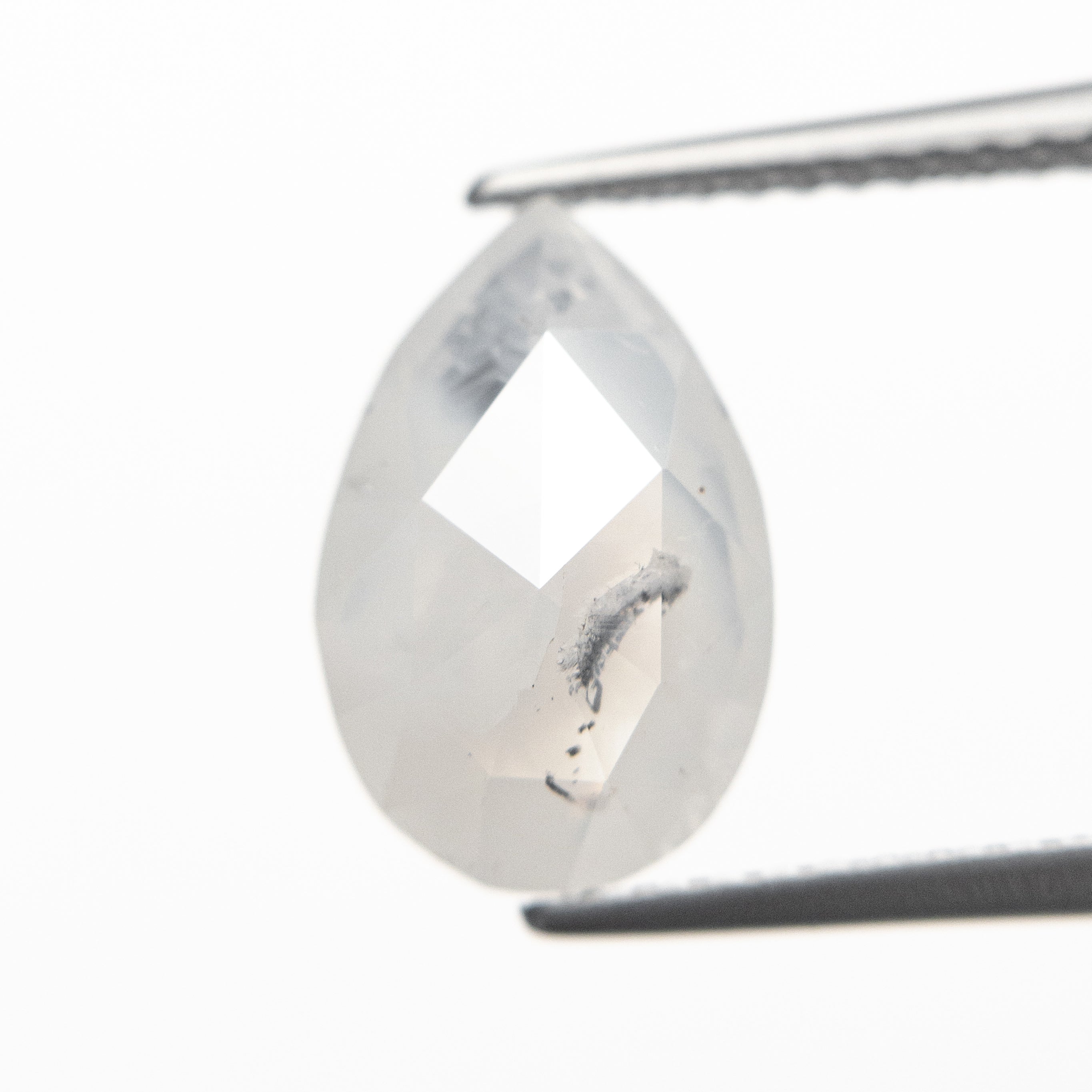 3.13ct Fancy White Pear Double Cut Diamond - 11.49x7.54x4.46mm Size for Engagement Rings & Fine Jewelry Making