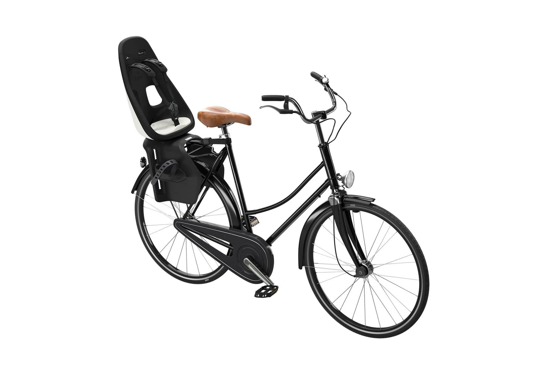 Thule Yepp Nexxt Maxi Rack Mount Child Bike Seat - Safe & Comfortable Toddler Bicycle Carrier for Ages 1-6 - Perfect for Family Cycling Adventures & Outdoor Activities