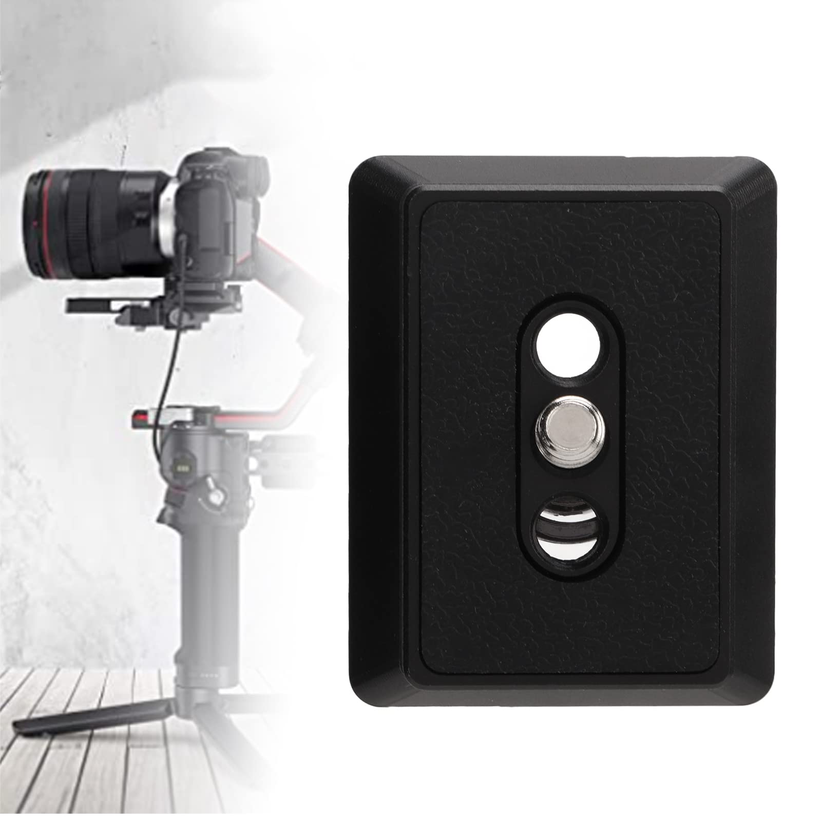 **Arca-Swiss Quick Release Plate Clamp - Aluminum Alloy Tripod Head Clamp with Non-Slip Pad Kit for Camera Stabilizers & DSLR Gimbals - Perfect for Photography & Videography**