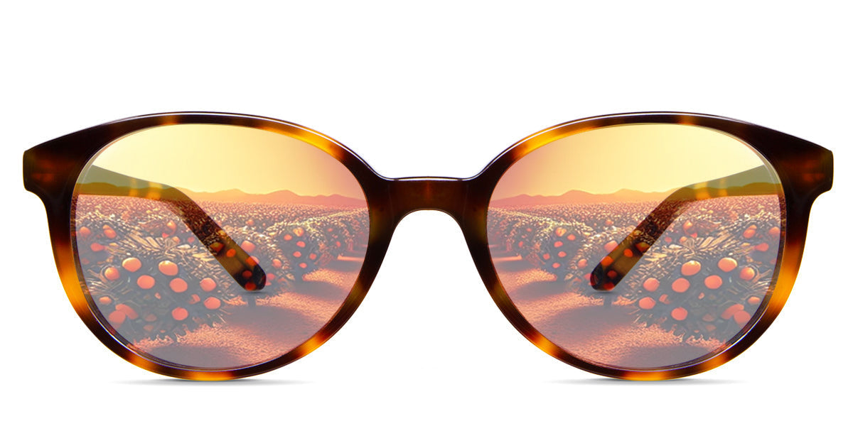 Ludolph Women's Prescription Tinted Glasses - Stylish & UV Protection for Reading, Driving & Outdoor Activities