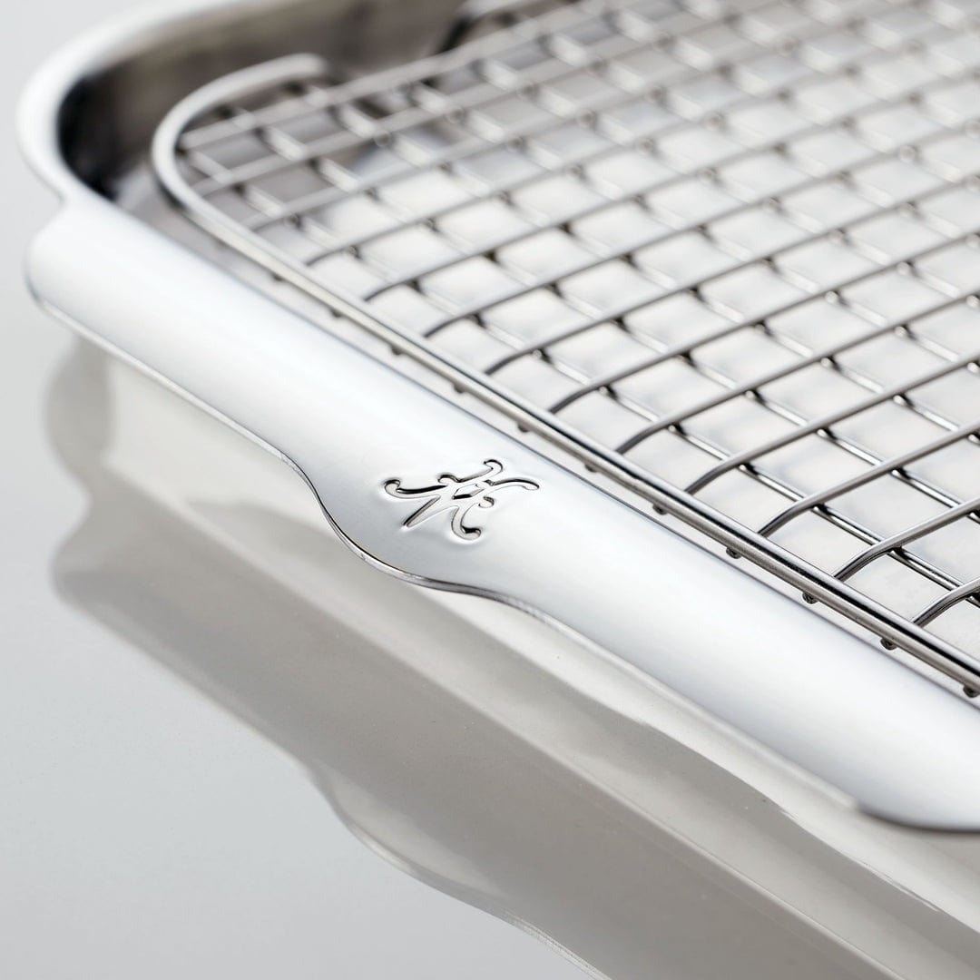 Hestan OvenBond SS Half Sheet Pan Racks - Set of 2 (12.25
