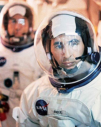 NASA Apollo 8 Astronaut William Anders 20x30 Inch Laminated Space Poster - Vibrant Colors, High-Quality Wall Art for Home & Office Decor - Perfect for Living Rooms, Bedrooms, or Gifts