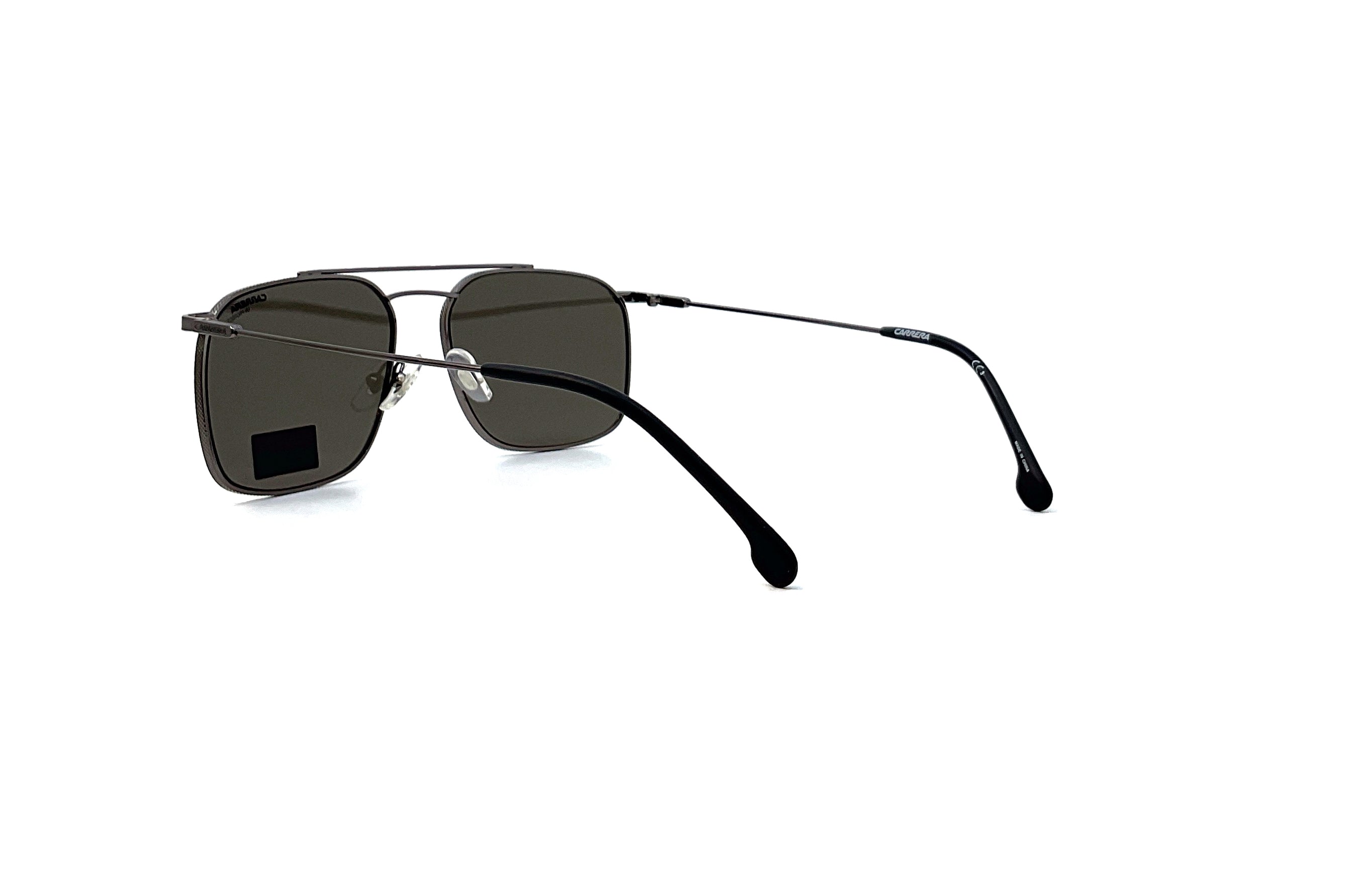 Carrera 186/S Sunglasses - Black Aviator Style for Men & Women - Perfect for Driving, Outdoor Sports & Fashion Accessories