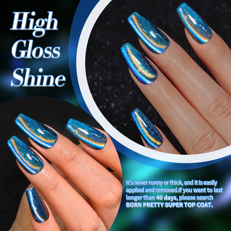 9D Cat Magnetic Gel Polish - MY32 Polaris 10ml Nail Art Kit for Salon & Home Manicure - Long Lasting UV/LED Nail Polish with Magnetic Effect for Stunning Galaxy Nails