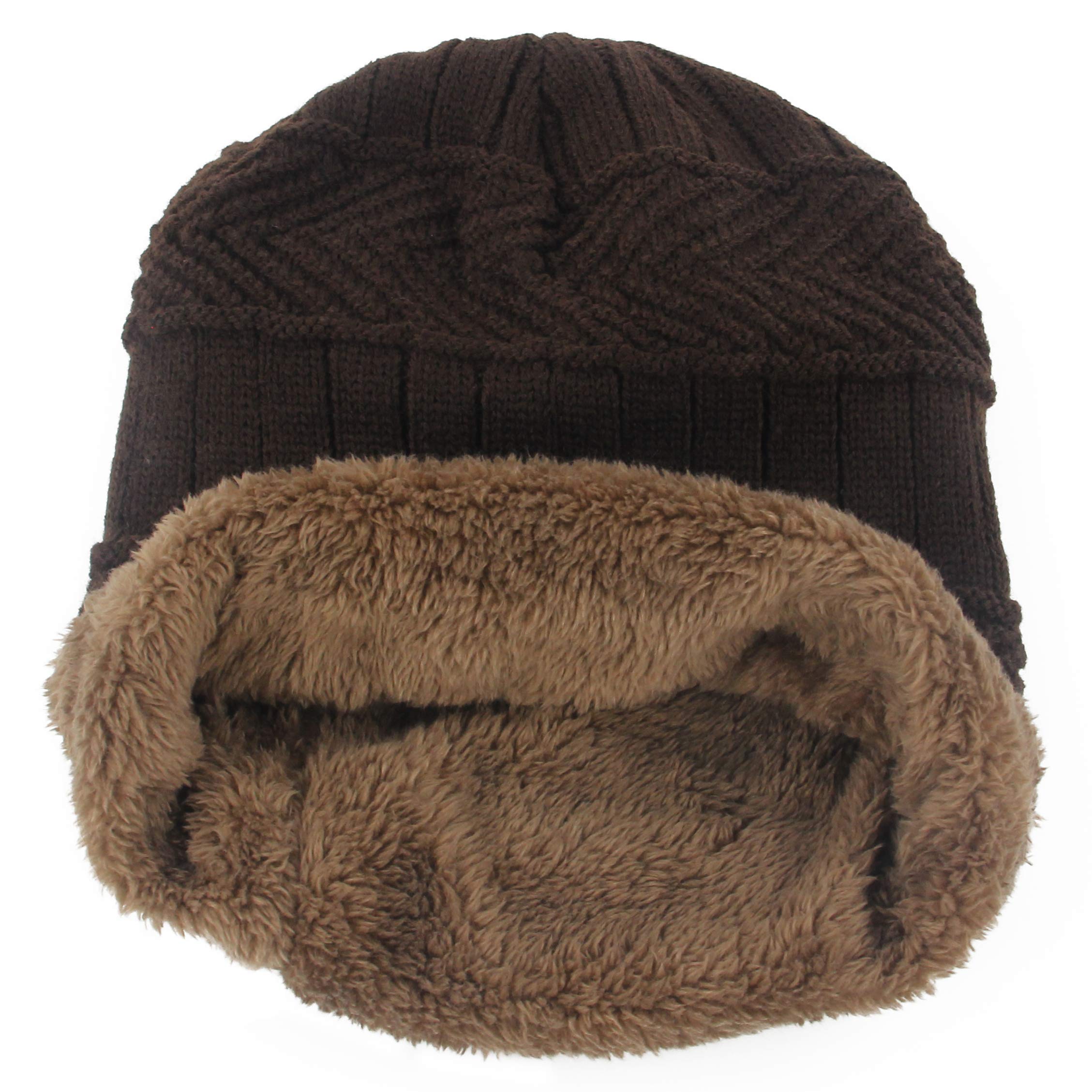 Women's Thick Warm Winter Beanie Hat - Slouchy Skully Knit Beanie for Cold Weather - Cozy Fashion Accessory for Outdoor Activities, Skiing, and Winter Travel