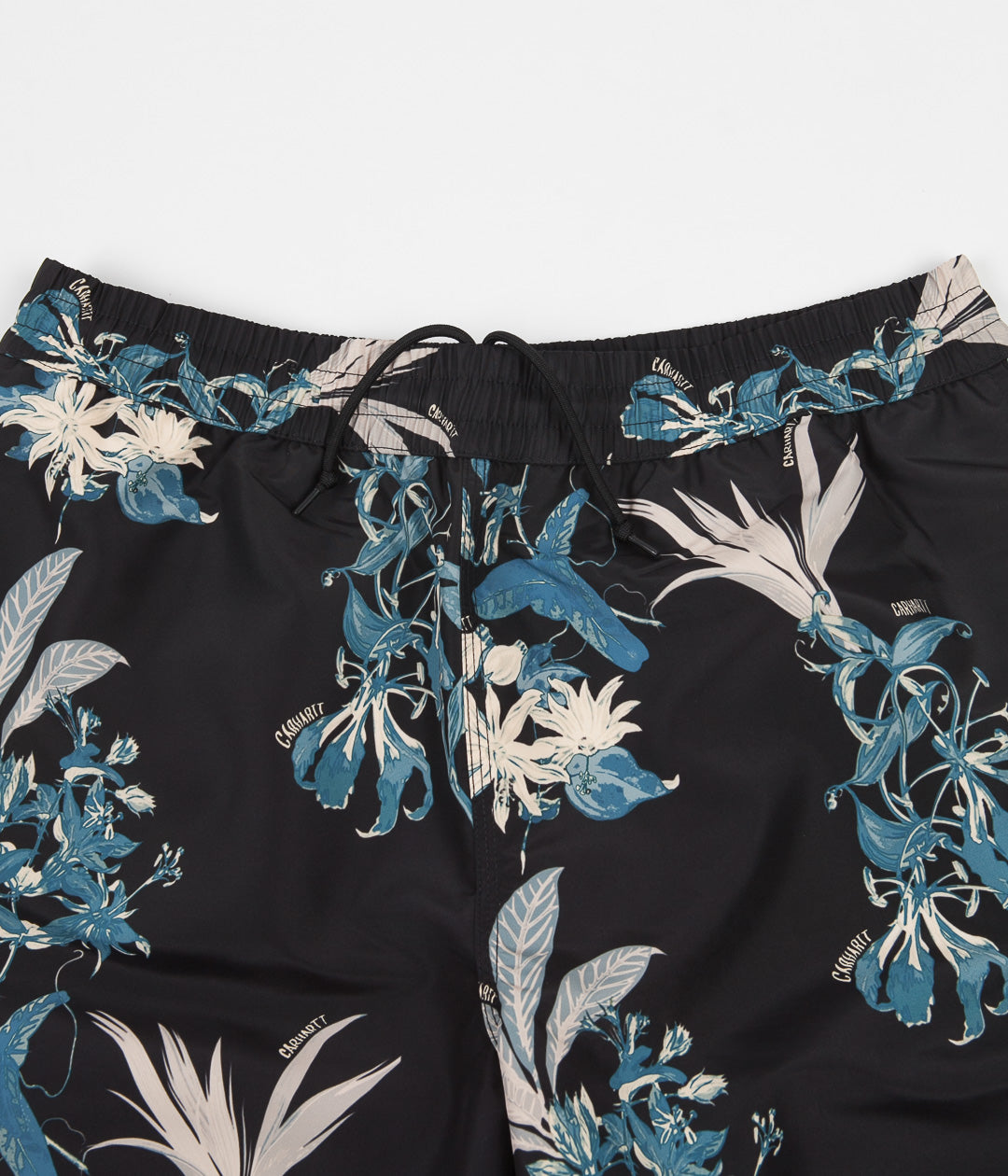 Carhartt Drift Swim Trunk - Hawaiian Floral Print Swim Shorts for Men | Quick-Dry Beachwear & Poolside Comfort | Perfect for Swimming, Surfing & Summer Vacations