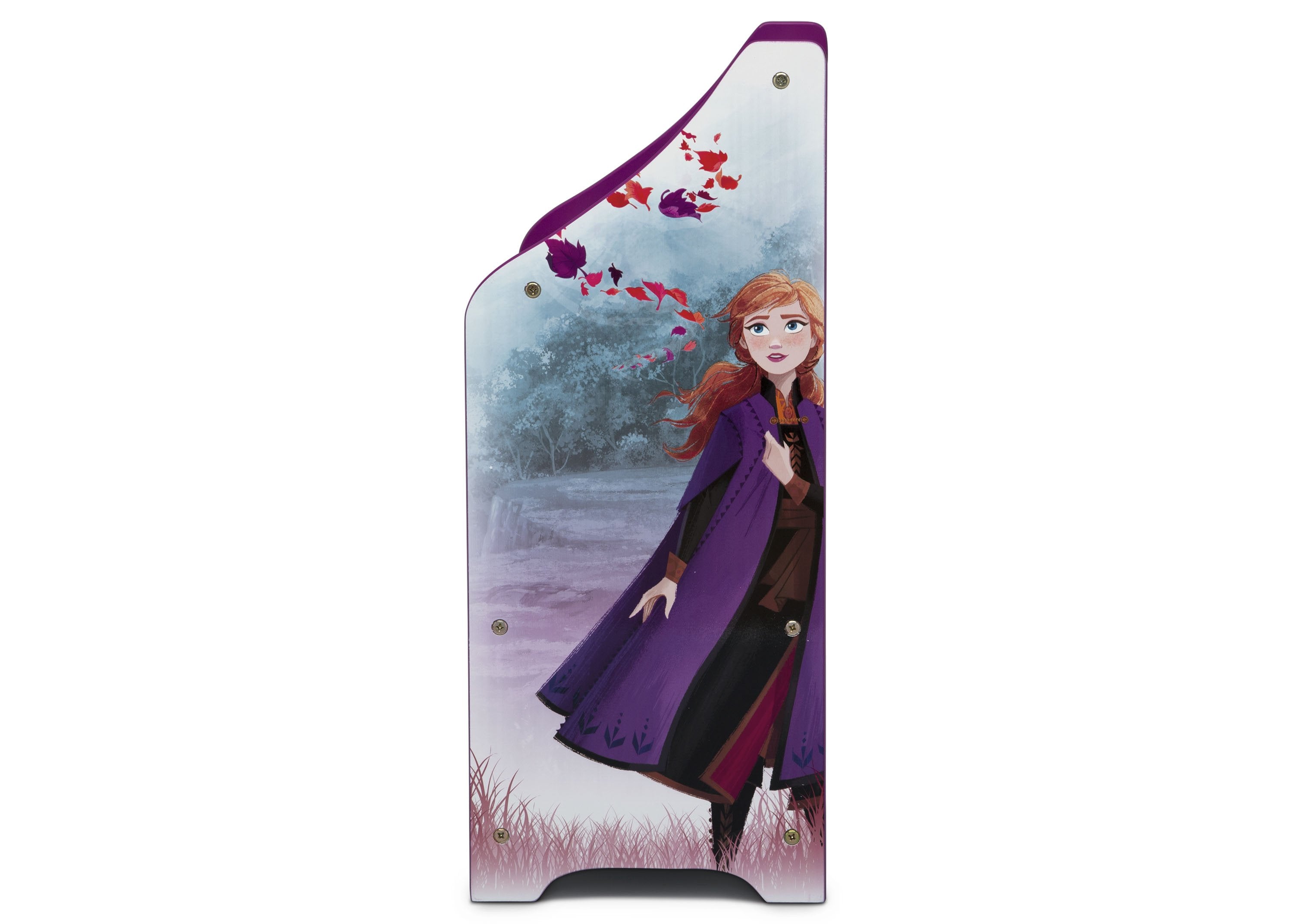 Frozen 2 Toy & Book Storage Organizer - Kids' Room Decor & Disney Movie Collection Organizer for Playroom & Bedroom