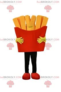 SPOTSOUND REDBROKOLY Mascot Large Serving Tray for Red Fries - Perfect for Parties, BBQs & Game Day Snacks