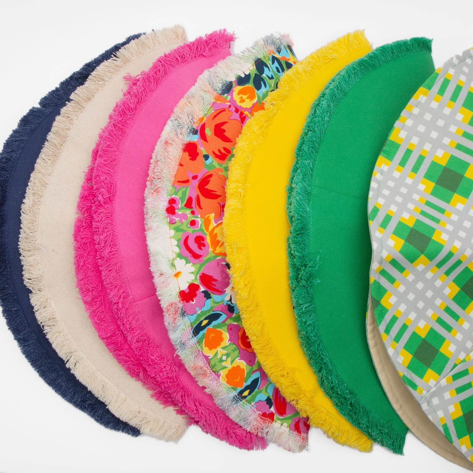 Bohemian Canvas Fringe Hat - Natural Cotton Wide Brim Sun Hat for Women | Perfect for Beach Vacation, Music Festivals & Summer Outdoor Activities