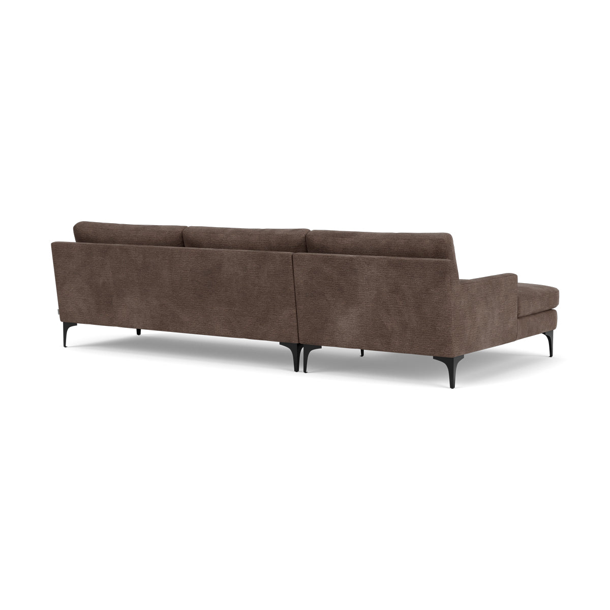 Astha Fabric Left Chaise Sofa - Modern L-Shaped Sectional Couch with Reversible Design for Living Room, Lounge & Home Theater Comfort