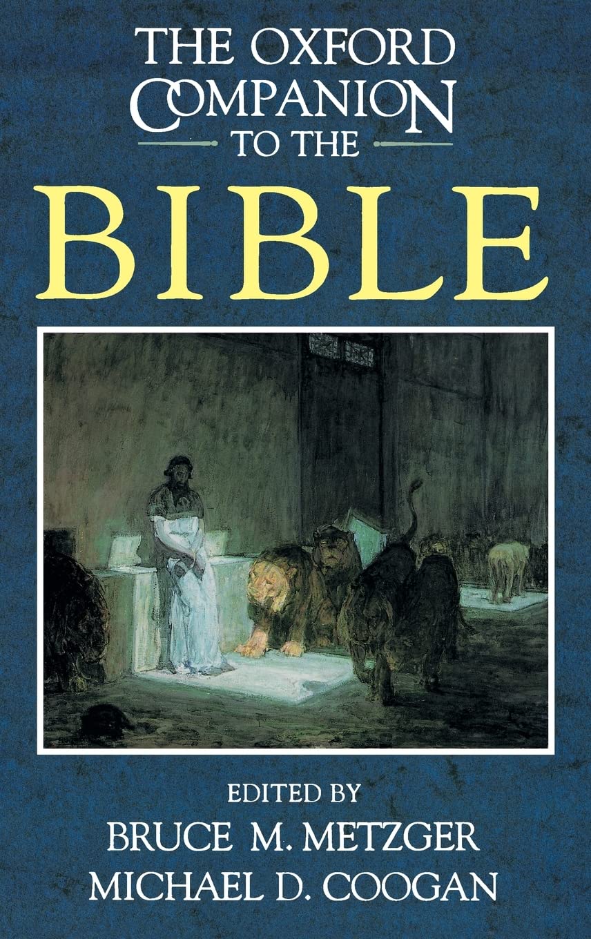 The Oxford Companion to the Bible - Comprehensive Biblical Reference Book | Oxford Companions Series | Perfect for Bible Study, Research & Theological Education