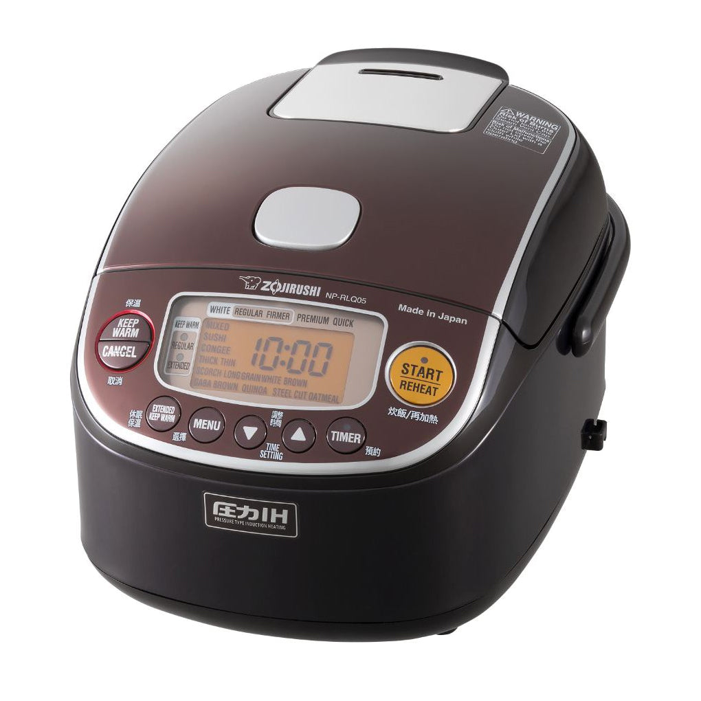 NP RLQ05 0.5L Mini IH Pressure Rice Cooker - Compact Electric Rice Cooker with Induction Heating for Perfect Rice - Ideal for Dorms, Small Kitchens & Travel