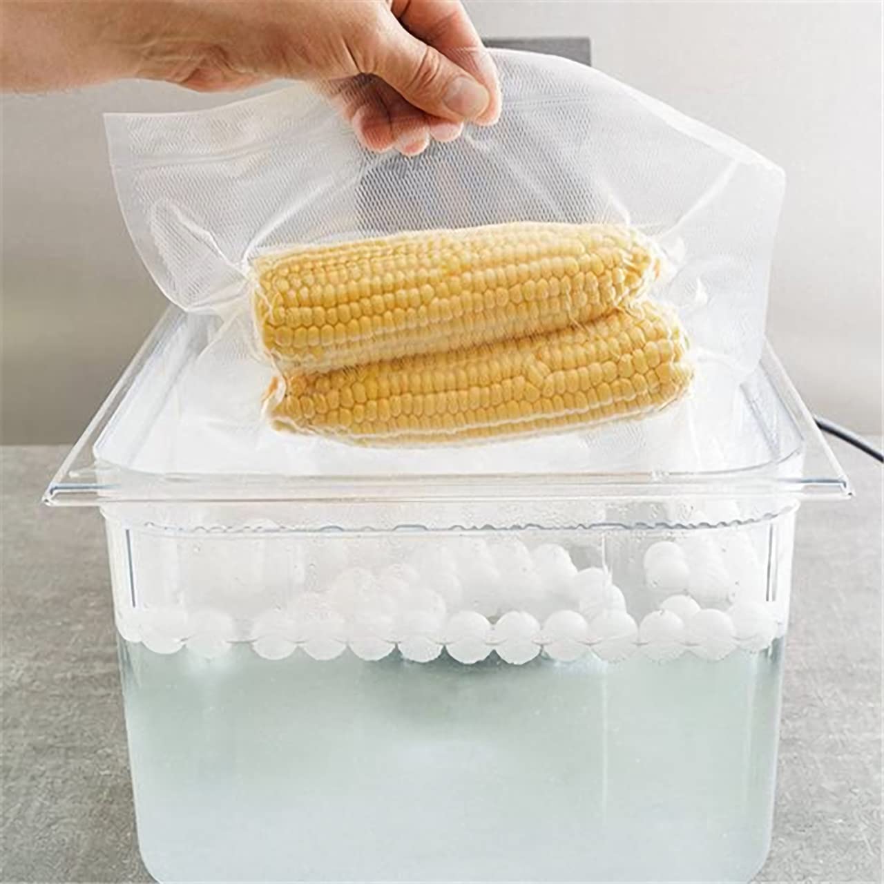 Premium BPA-Free 20mm Sous Vide Cooking Balls (250 Count) with Mesh Drying Bag - Compatible with Anova & Joule Immersion Circulators | Perfect for Sous Vide Containers, Home Kitchens & Professional Cooking