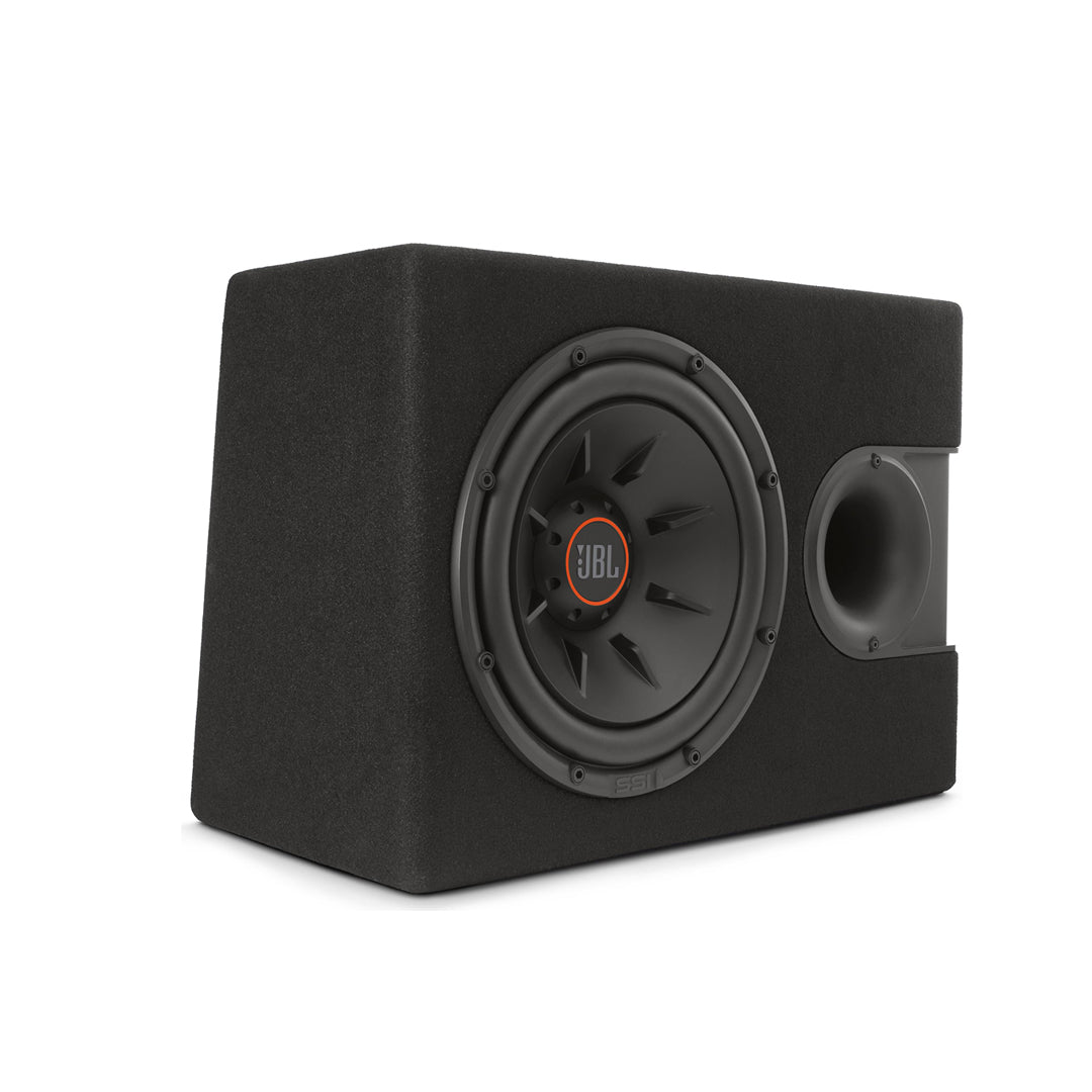 JBL S2 1224SS 12-Inch High-Performance Loaded Subwoofer Enclosure with SSI Technology - Perfect for Car Audio Systems and Home Theater Bass Enhancement